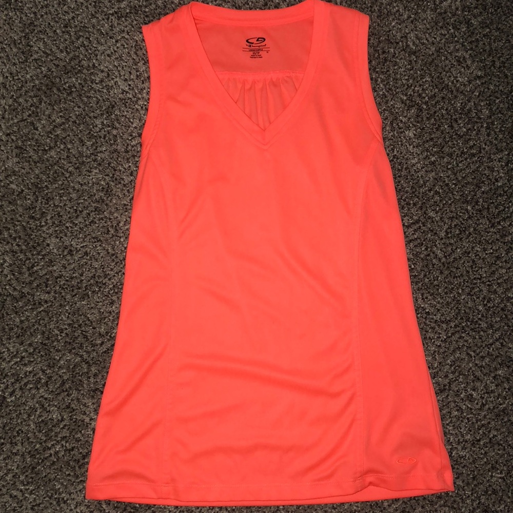 Champion orange loose fitting fitness top